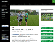 Tablet Screenshot of fotbaljesenik.cz